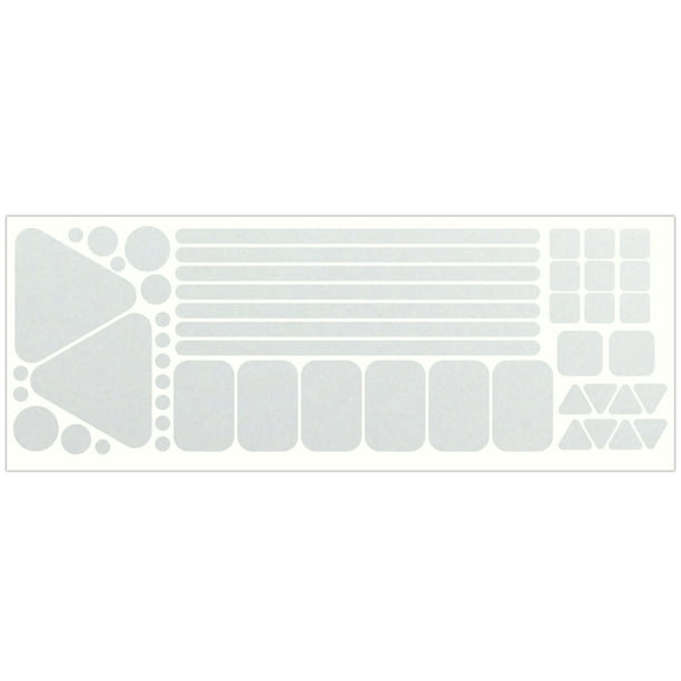 Strollers Wheelchairs and More FIKS:REFLECTIVE . Fiks Classic Reflective Removable Long Lasting Stickers for Helmets Bicycles Strollers Wheelchairs and More FIKS:REFLECTIVE . Fiks Classic Reflective Removable Long Lasting Stickers for Helmets Bicycles